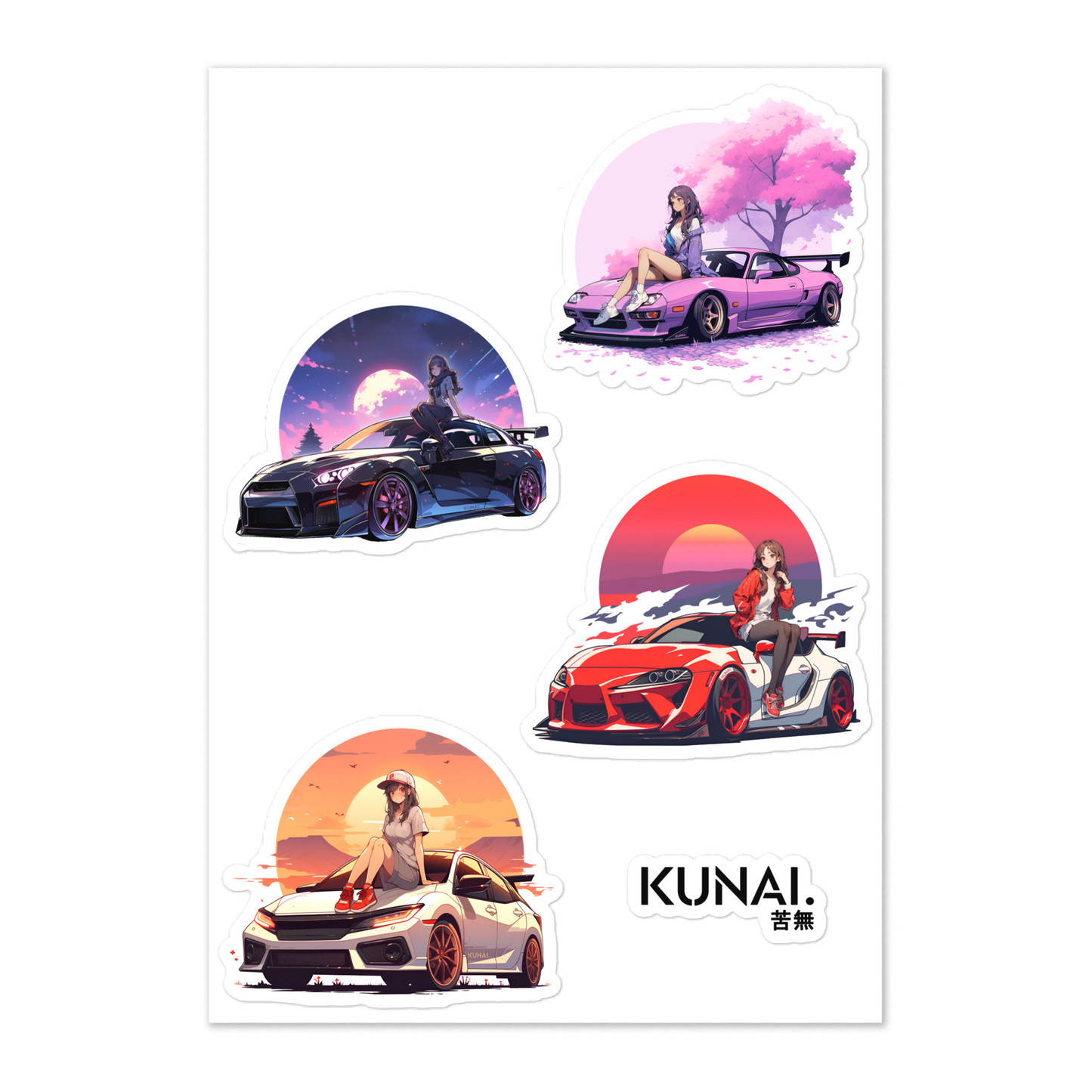 Gas • Sticker Set