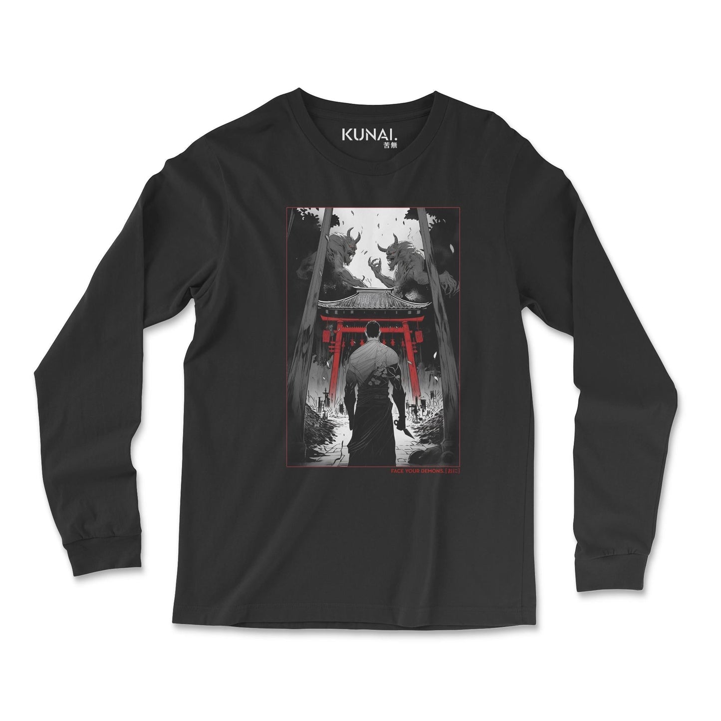 anime-manga-japanese-tshirt-clothing-apparel-kunaiwear-demon-long-sleeve