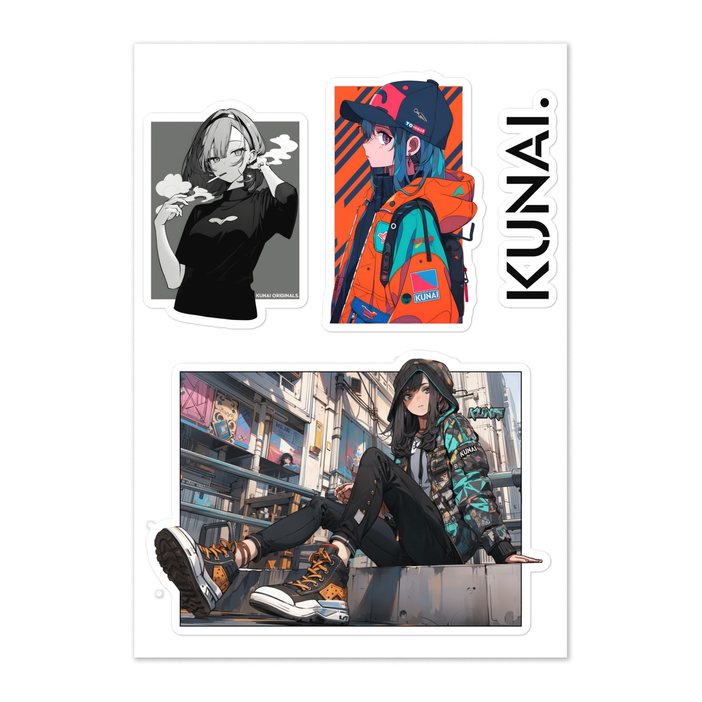 City • Sticker Set