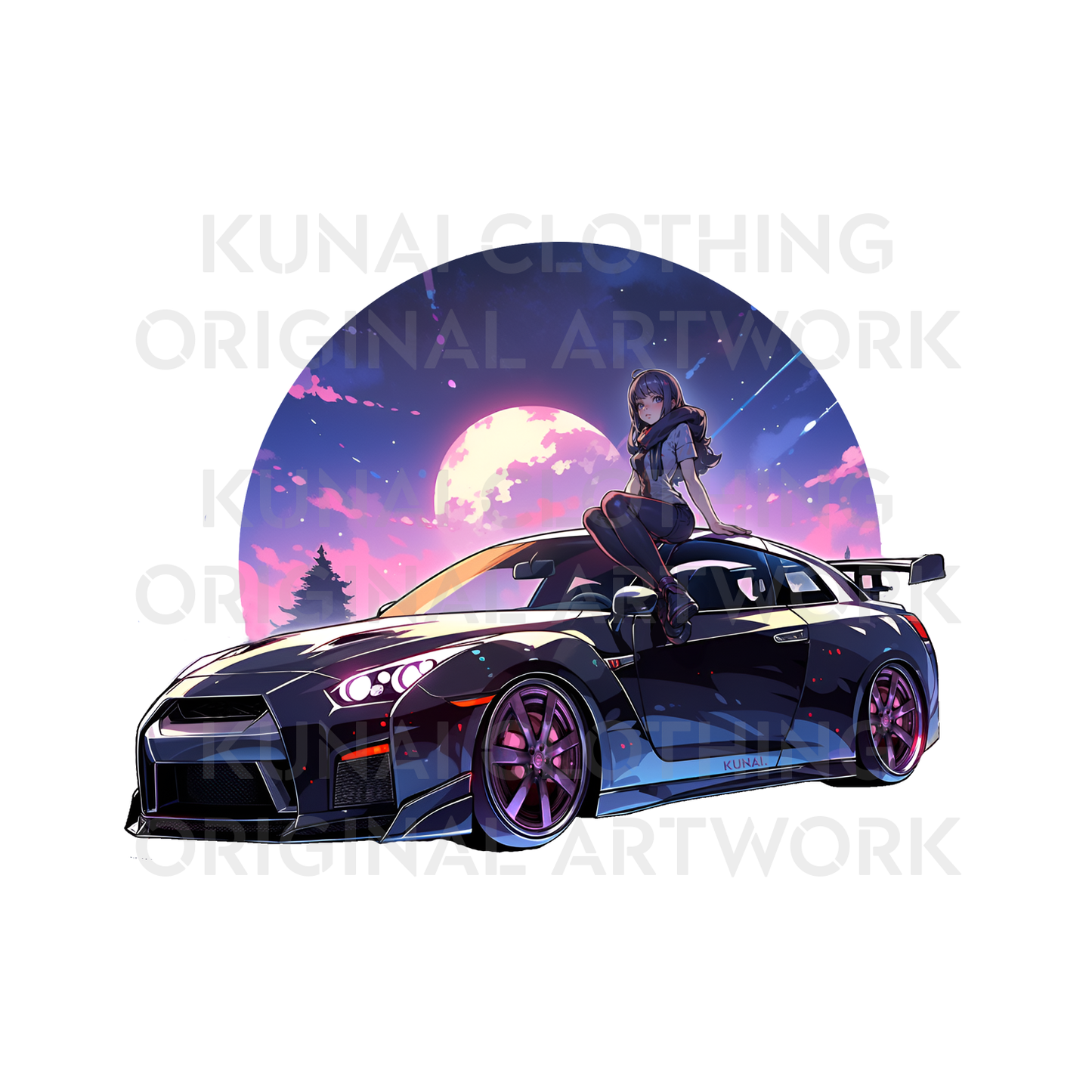 Moon • Long Sleeve Tee