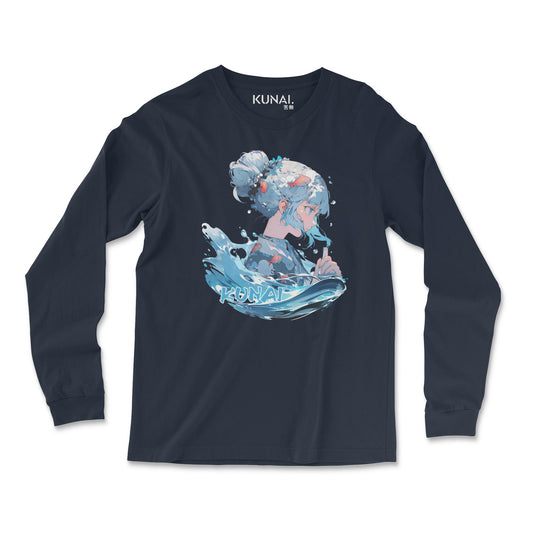 anime-manga-japanese-tshirt-clothing-apparel-kunaiwear-aqua-long-sleeve