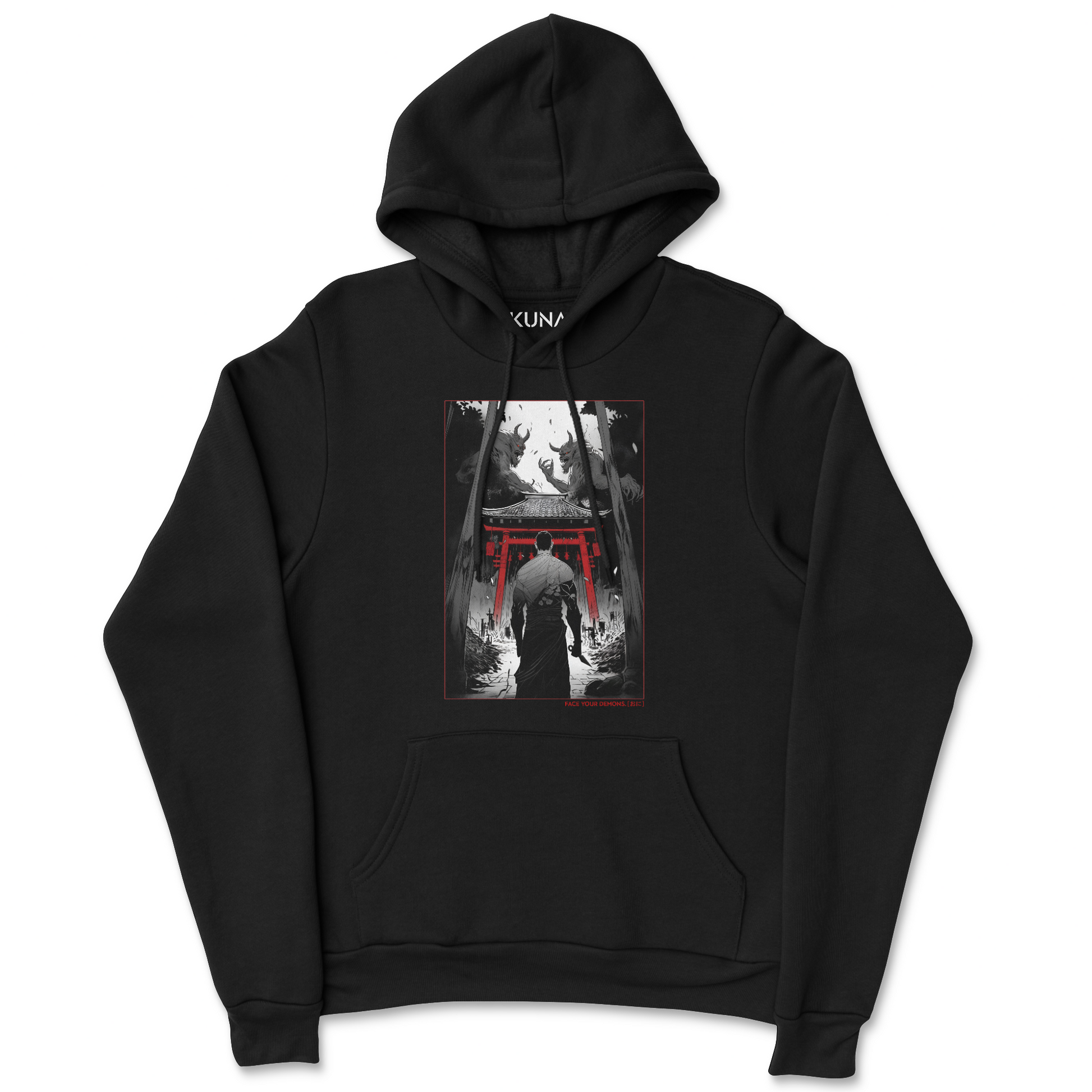 anime-manga-japanese-tshirt-clothing-apparel-kunaiwear-demon-hoodie